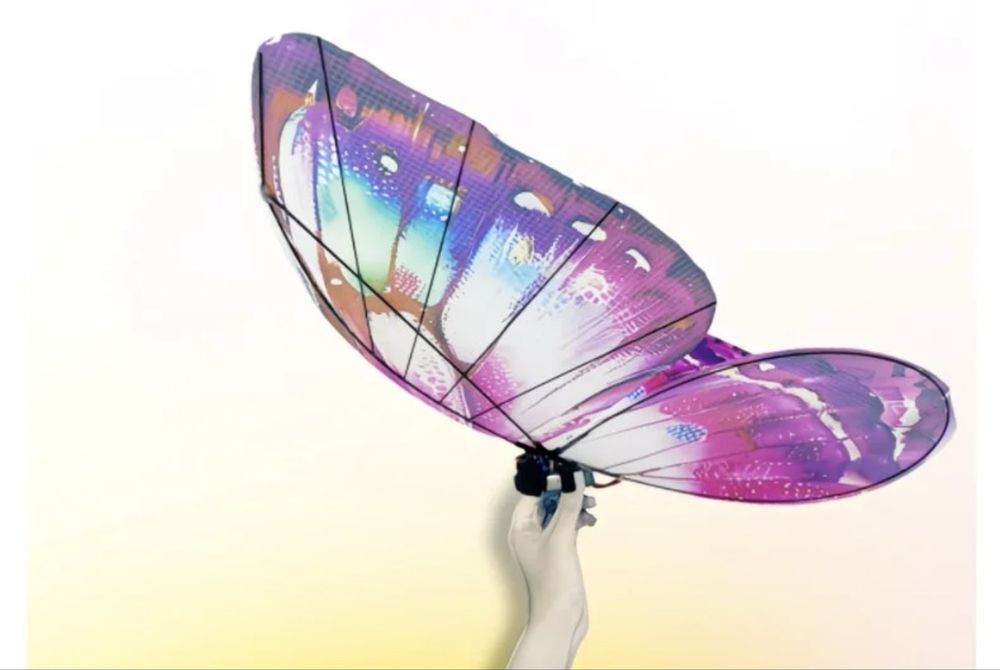 Дрон кобелек бабочка