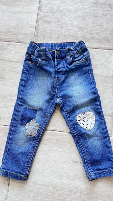 Бебешки дънки H&M 80-86