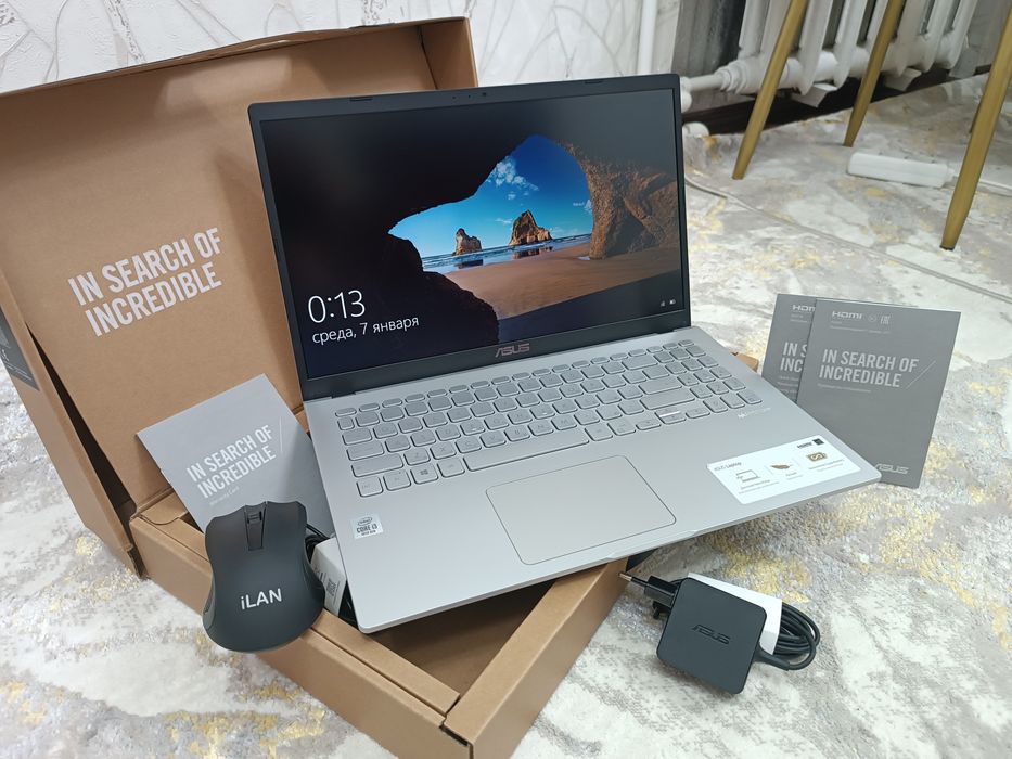 Ноутбук ASUS i3-10thGen + Документы.