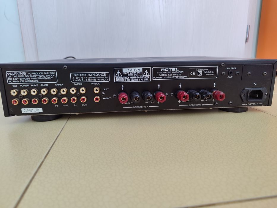 Rotel RA-972 2х80 вата Отличен
