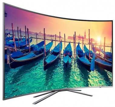 Свой изогнутый экран Samsung UE55KU-650U 4k Диагональ 55''Смарт ТВ