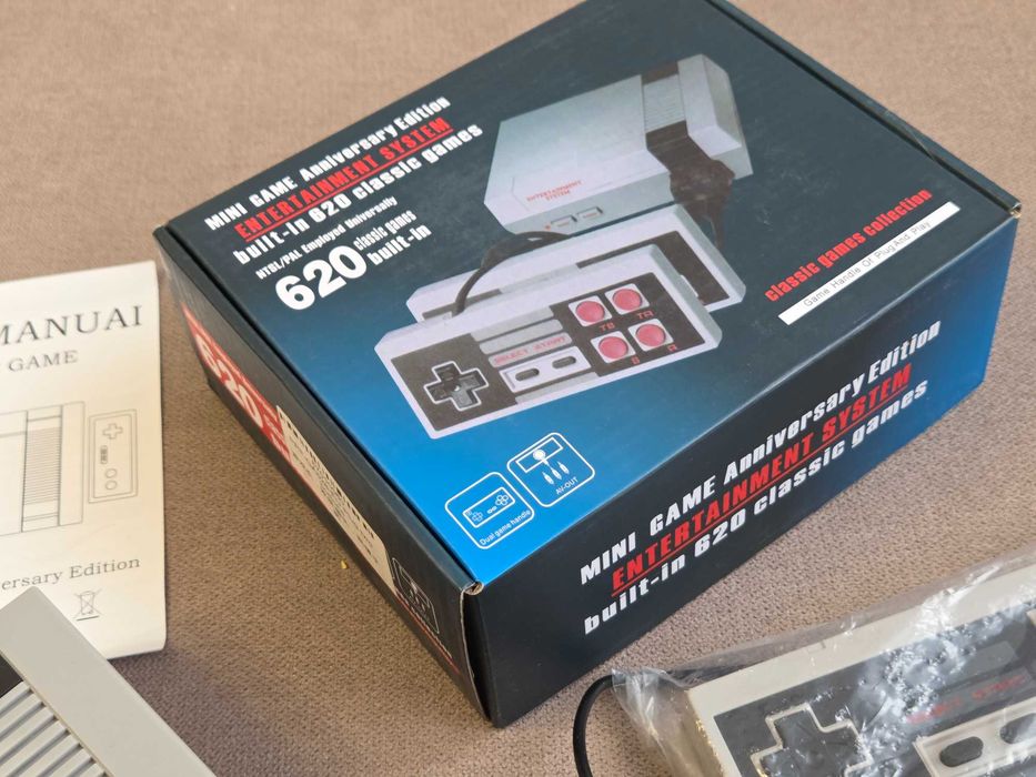 Consola NES - Retro cu multe jocuri