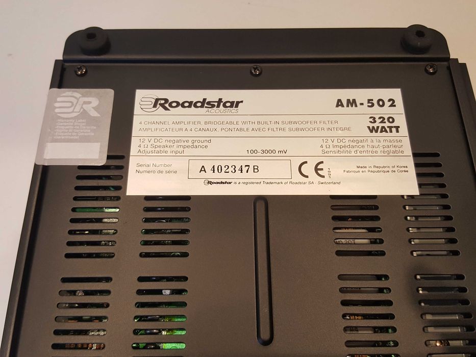 Amplificator statie auto Roadstar AM-502