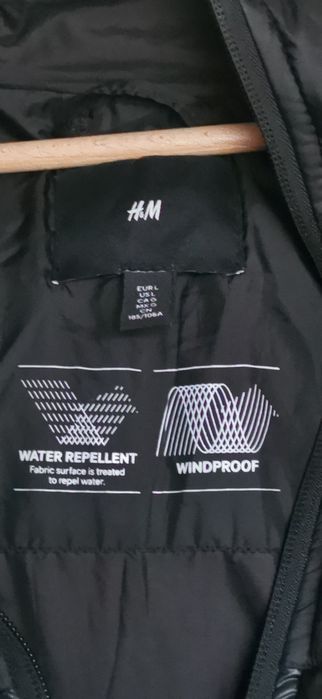 Яке H&M Water-repellent Puffer Jacket размер L