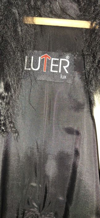 Черен елек ,естествена кожа