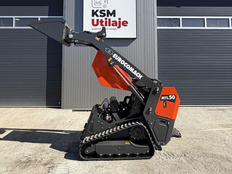 Mini încărcător pe șenile Eurocomach MTL50 (1.7t) - Motor Kubota, Nou