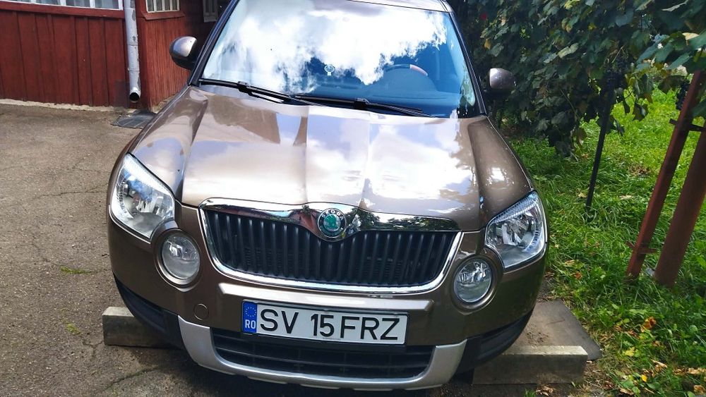Skoda Yeti 2012 .