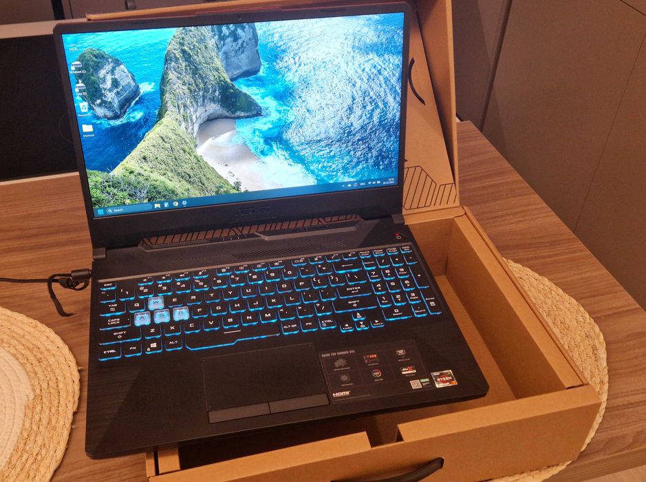 Laptop ASUS TUF Gaming A15 | Ryzen 7 4800H | Nvidia GeForce GTX 1660Ti