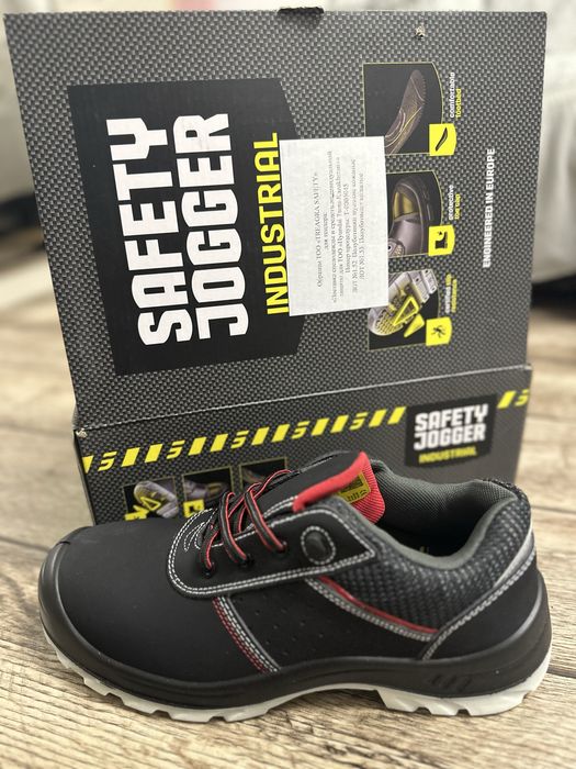 Рабочие полуботинки кожанные Safety Jogger Industrial (Бельгия)