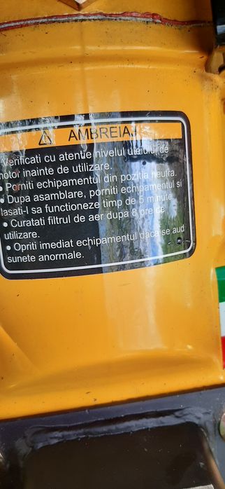 Motosapa  Progarden și Pulverizator