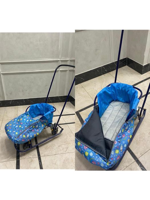 Продам коляску, велосипед, санку