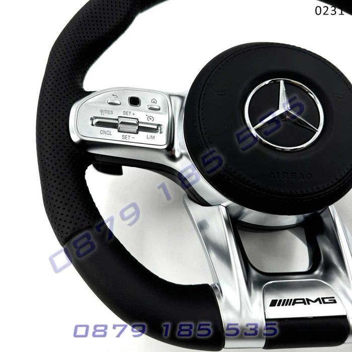 AMG Спорт волан Nappa кожа Mercedes A B C CLA CLS E G GLC GLS GLE амг