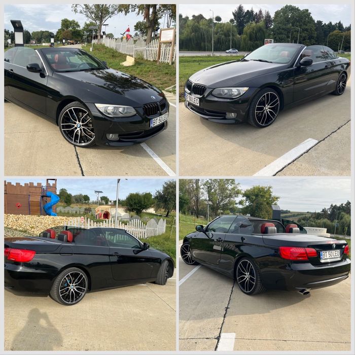 Bmw 320d e93 Cabrio / manuala / interior rosu