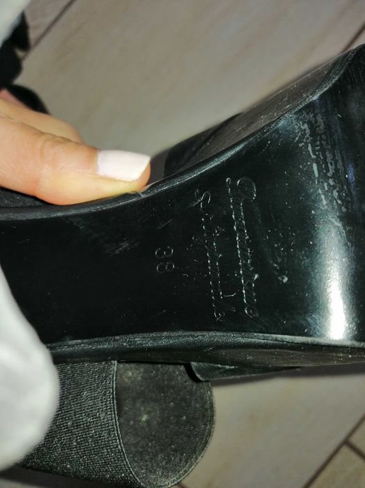 Високи Сандали от естествена кожа