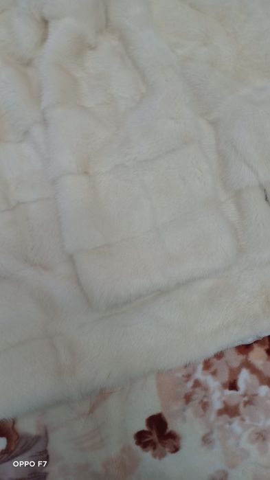 Цельная норковая шубка