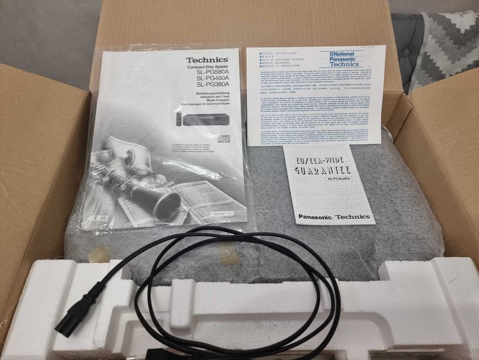 Technics SL-PG380А коробочное хранение