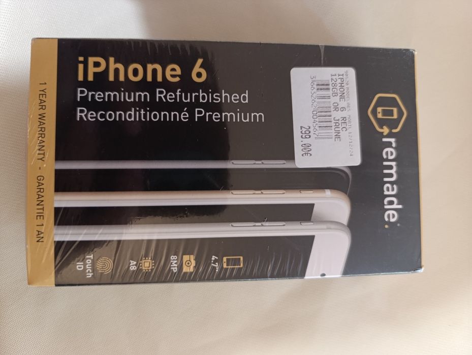 Apple iPhone 6 – 128 GB, Gold – Реновиран с 1 година гаранция