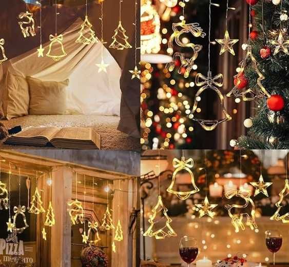 Perdeaua luminoasă de Crăciun