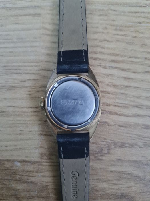 Ceas mecanic placat cu aur Zaria 17 Jewels Made in URSS