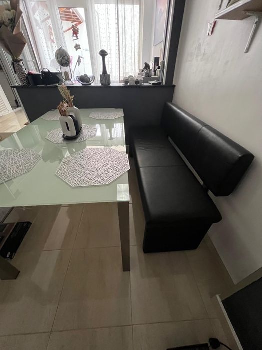 Masa sticla sufragerie