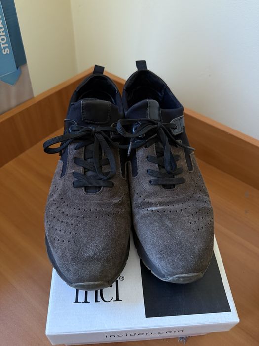 Мъжки обувки Inci, 43 номер, естествен велур