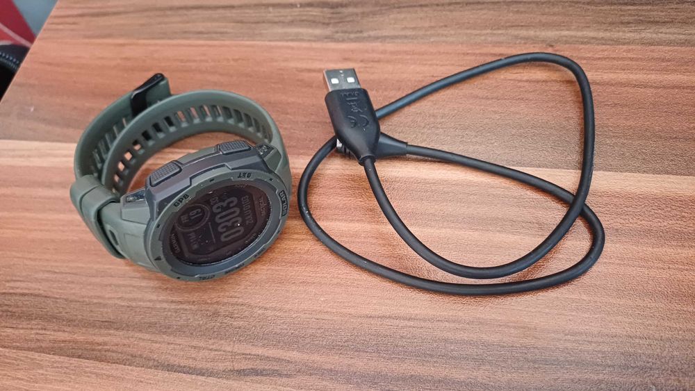 Часовник Garmin Instinct Solar Tactical Moss