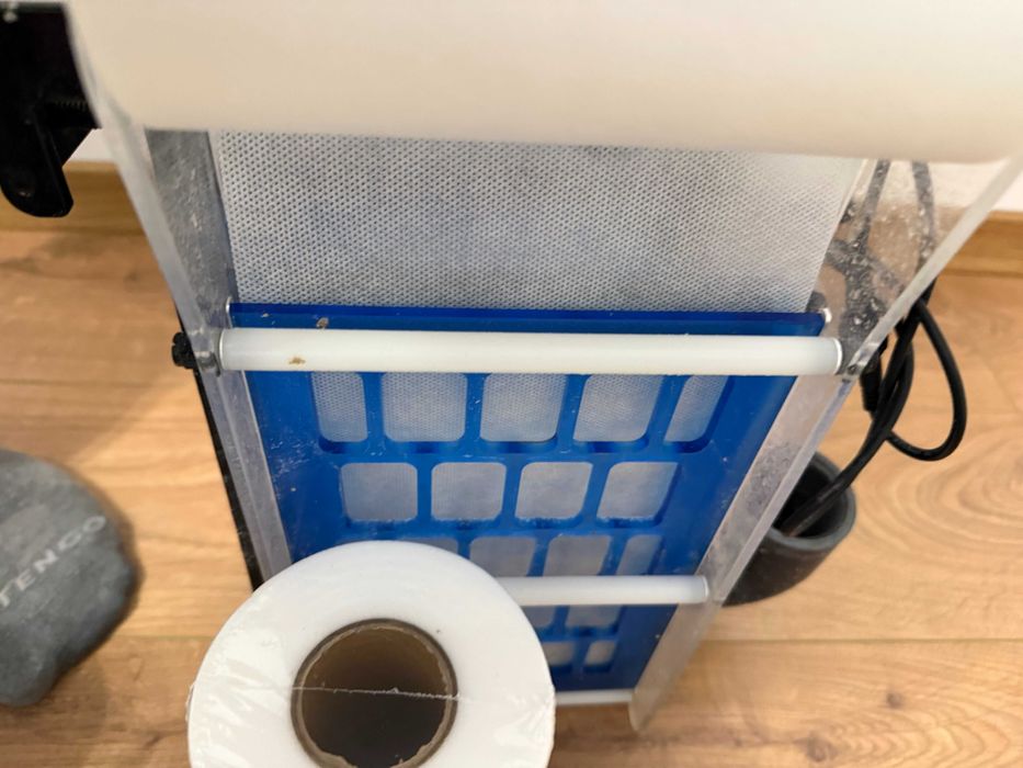 Filtru automat pe rolă/fleece filter pentru acvariu+7role