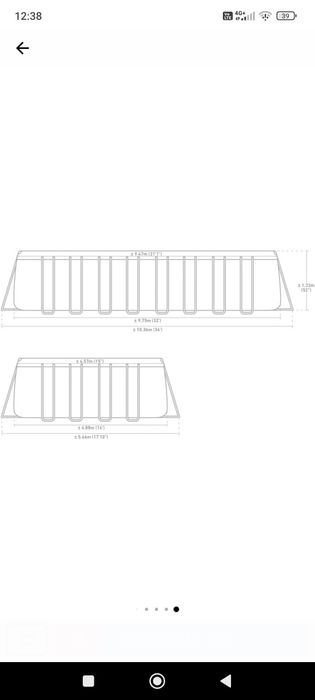 Vând piscina 10 metri