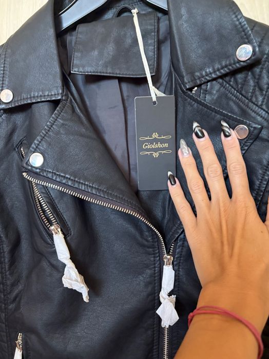 Дамско кожено яке - НОВО