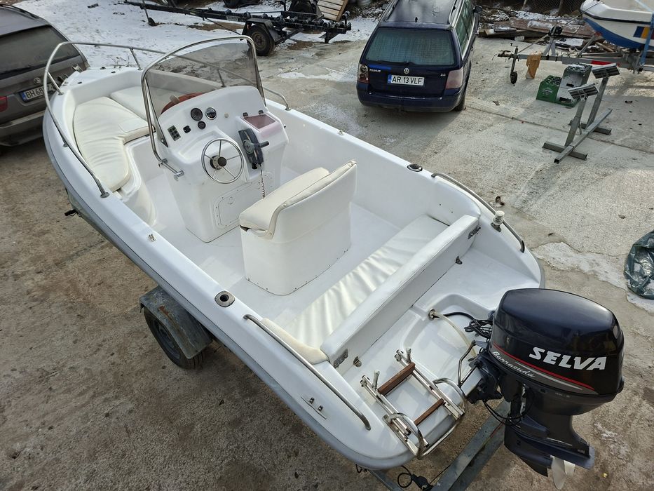 Barca Schizzo 520 Open cu motor Selva 60 cp 4 timpi