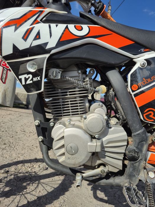 Эндуро мотоцикл kayo t2 mx