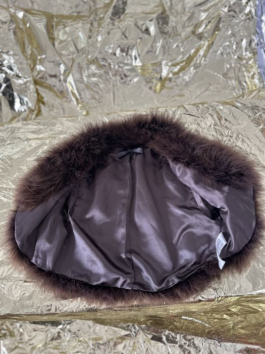 Bolerou din puf de strut Zara Basic -piesa de exterior/interior