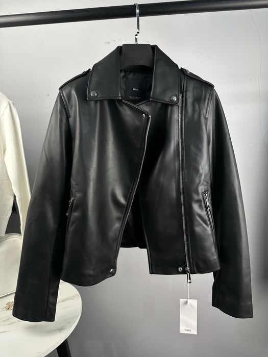 MANGO дамско кожено яке