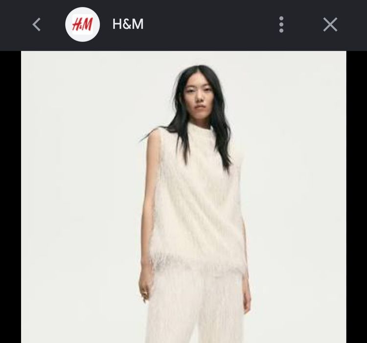 Топ с ресни H&M НОВ
