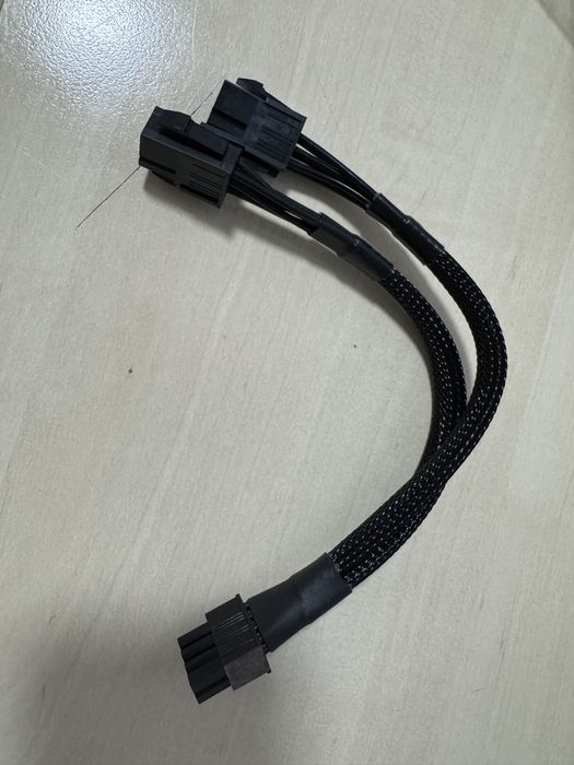 Cablu alimentare placa video 2x 6 pini la 8 pini