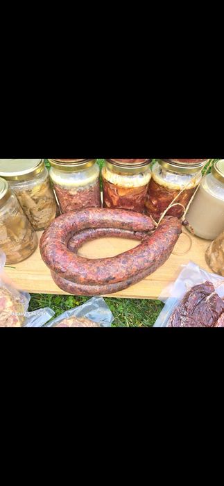 Телешко в собствен сос.