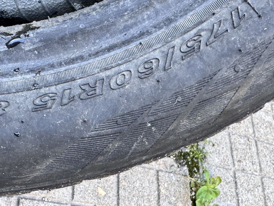 175/60/R15 Nexen Winguard 2бр зимни dot1919 5-6мм