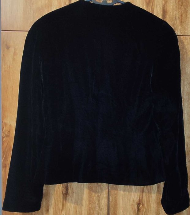 Дамско сако от кадифе Calvin Klein, черно, размер L