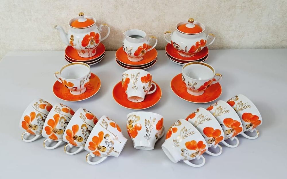 Чайные фарфоровые сервизы