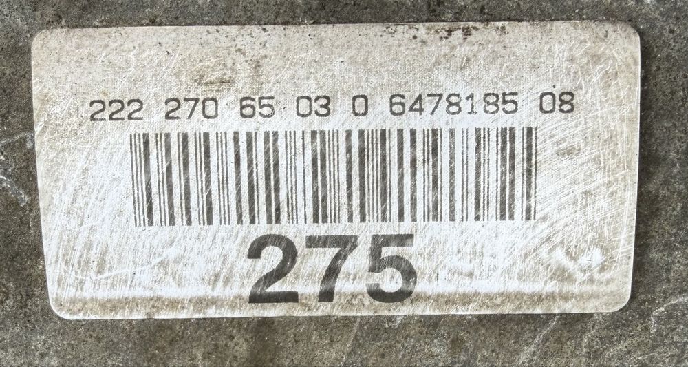 Cutie de viteze + Convertizor Mercedes S350D W222 3.0Diesel