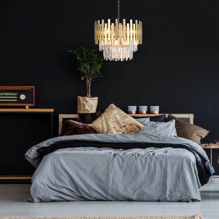 Candelabru Aspen cu cristale 6 becuri – design elegant Milagro