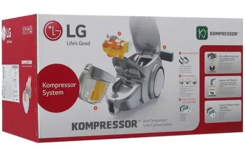 Пылесос LG Compressor Turbo Cyclone System Model: VC83109UAHQ Original