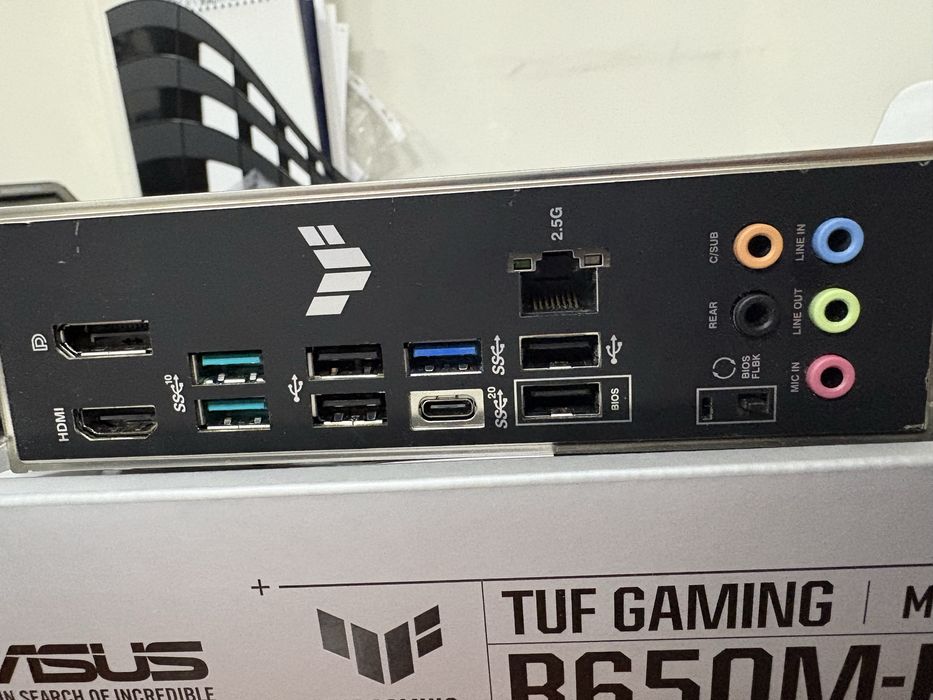 Мат плата ASUS TUF Gaming B650m PLUS