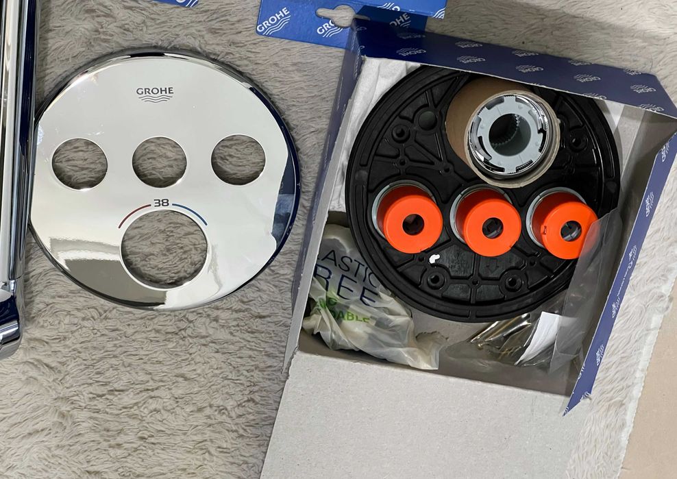 Set dus incastrat Grohe SmartControl Rainshower 310 complet
