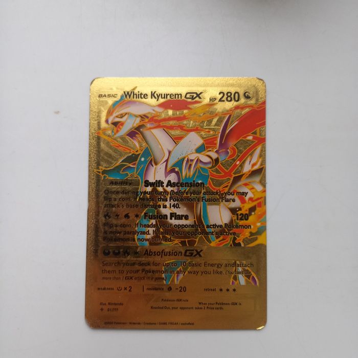 Pokemon card Wite Kyurem
