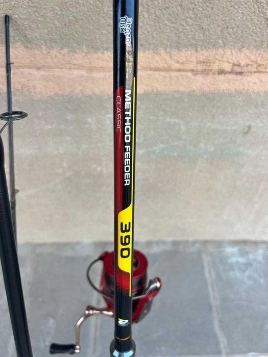 Combo: Lanseta feeder Benzar Clasic Feeder  si Mulineta Benzar Method Feeder 6500