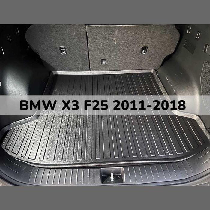 ТОП ОБЯВА 3D Гумена Стелка За Багажник LUXLINE за BMW X3 F25 до 2018