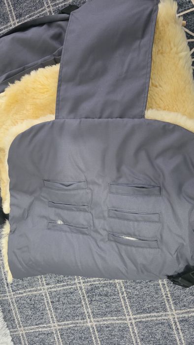 Sac impermeabil Fellhof pentru cărucior – interior lână – ca nou