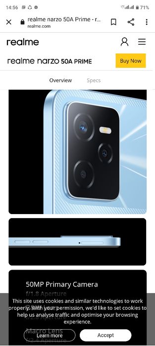 Realme narzo 50A prime