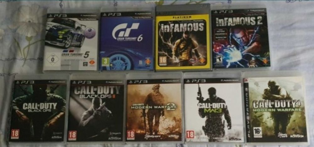 [PS3] Vând 58 jocuri originale pentru PlayStation 3 //poze reale